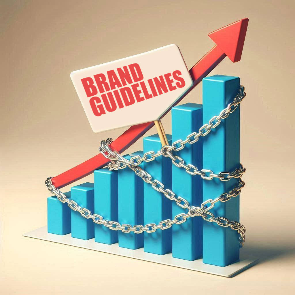 When brand guidelines are too restrictive, they can inadvertently stifle innovation and hinder a brand's ability to respond to market demands, which can ultimately hurt growth.